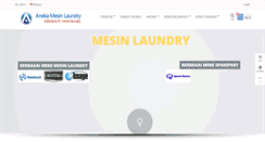 Desktop Screenshot of anekamesinlaundry.com